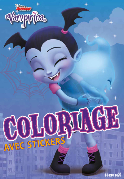 Disney Vampirina Coloriage avec stickers