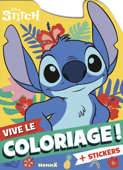 Disney Stitch - Vive le coloriage ! - + stickers offerts