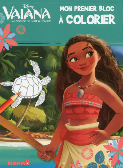 Disney Vaiana Mon premier bloc à colorier