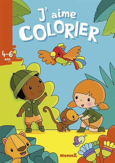 J'aime colorier 4-6 ans (La jungle)