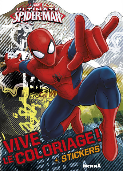 Marvel Ultimate Spider-Man Vive le coloriage ! (M ain levée)