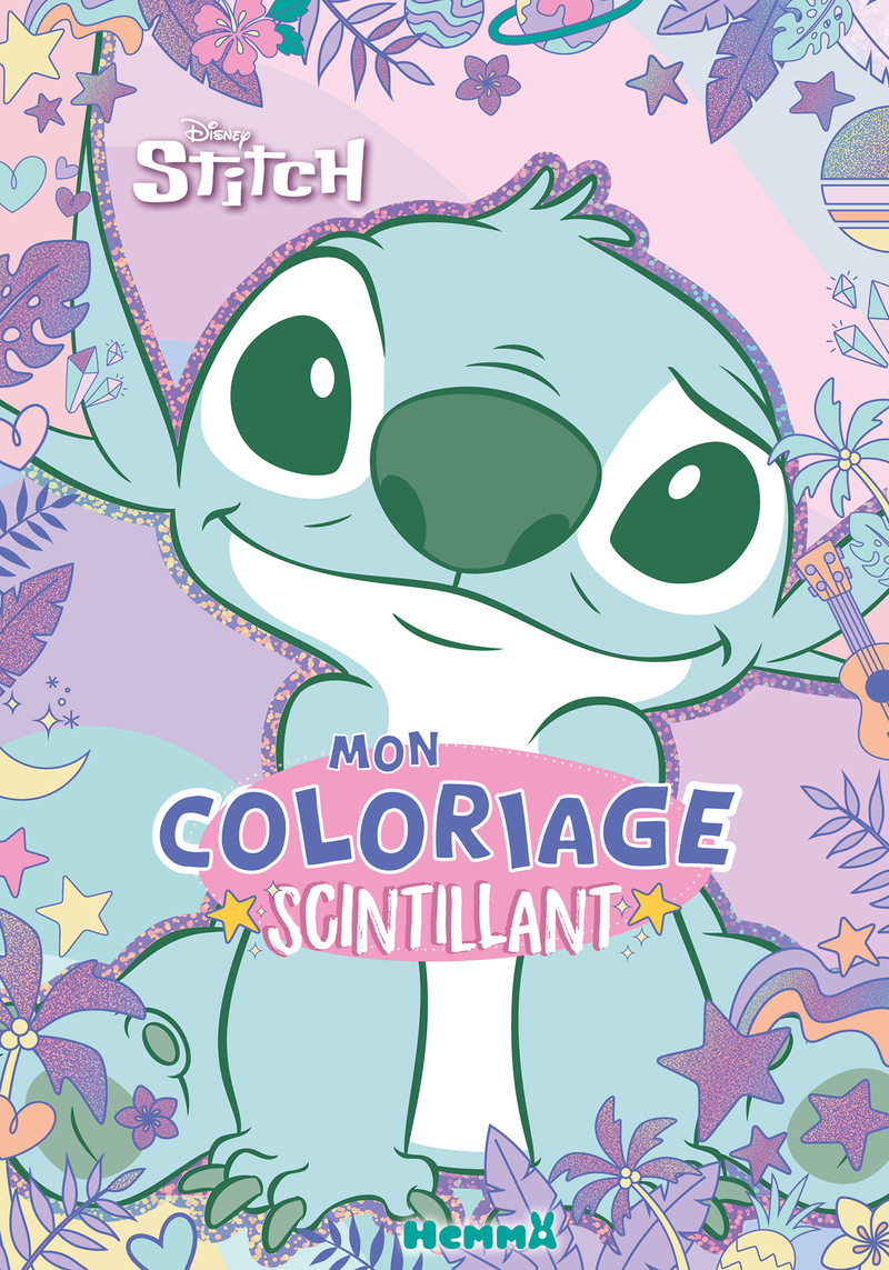 Disney Stitch - Mon coloriage scintillant