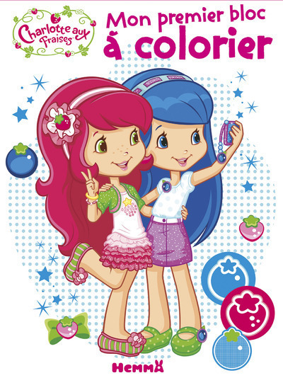 Charlotte aux Fraises Mon premier bloc à colorier