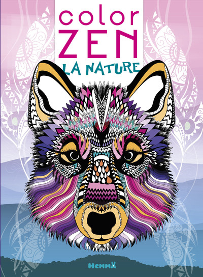 Color Zen La nature (Loup)