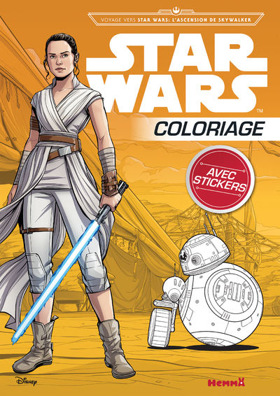 Disney Star Wars Voyage vers SW : L'Ascension de Skywalker - Coloriage avec stickers