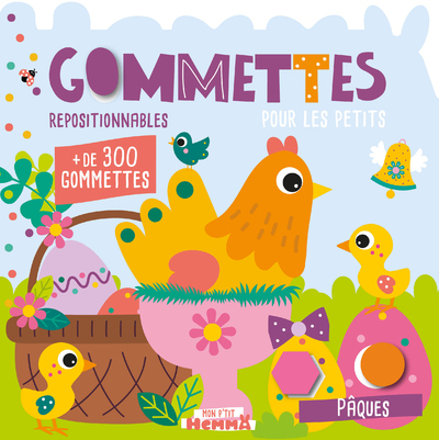 Mon P'tit Hemma - Gommettes pour les petits - Pâques