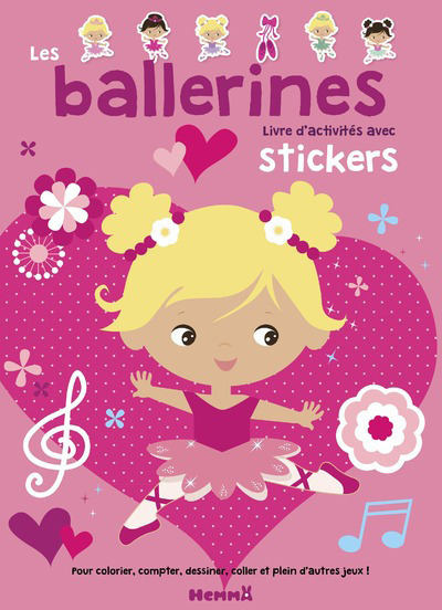 Les ballerines Livre d'activités avec stickers
