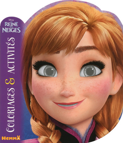 Disney La Reine des Neiges Coloriages & Activité (Anna)