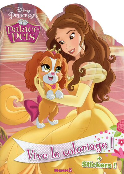 Disney Princesses Palace Pets Vive le coloriage ! (Belle)
