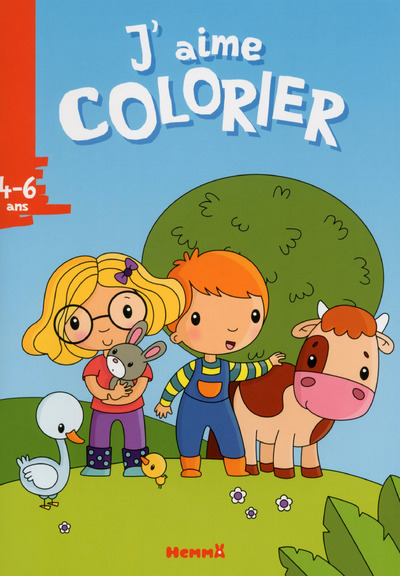J'aime colorier (4-6 ans) (Animaux de la ferme)
