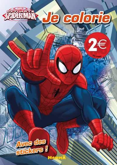 Marvel Ultimate Spider-Man Je colorie
