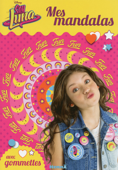 Disney Soy Luna Mes mandalas avec gommettes