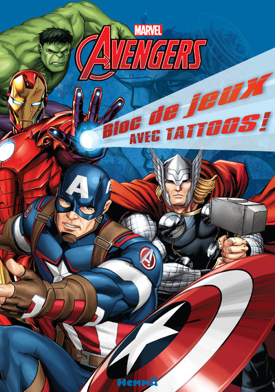 Marvel Avengers Bloc de jeux avec tattoos !