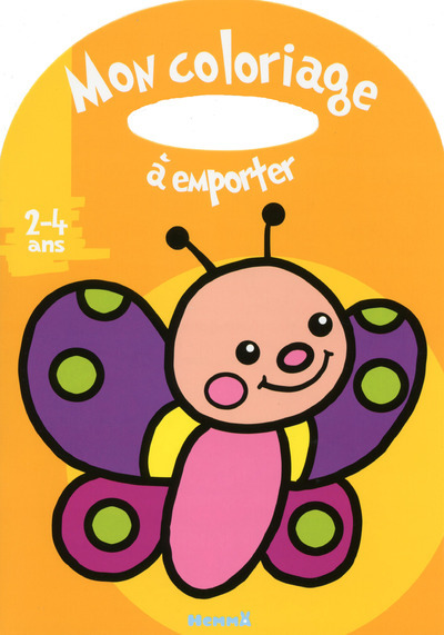 Mon coloriage à emporter (2-4 ans) (Papillon)