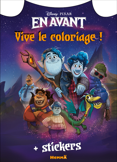 Disney En avant - Vive le coloriage ! + stickers