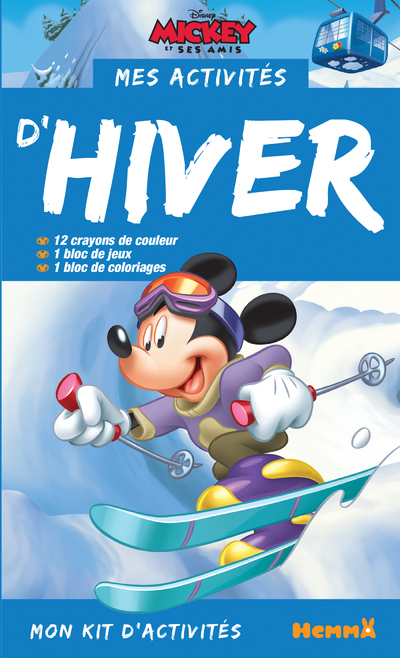 Disney Mickey et ses amis Mon kit d'activités mes activités d'hiver