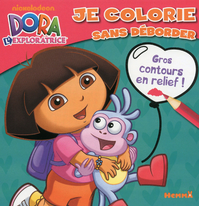 Dora l'exploratrice je colorie sans déborder (Dora et babouche)