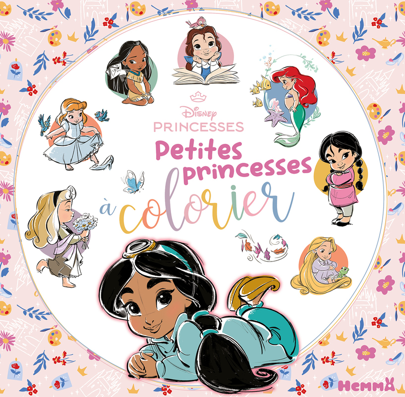 Disney Princesses - Petites princesses à colorier