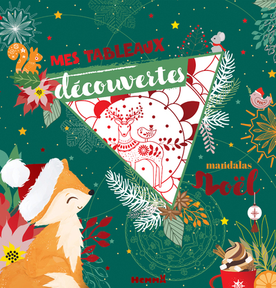 Mes tableaux découvertes - Mandalas Noël