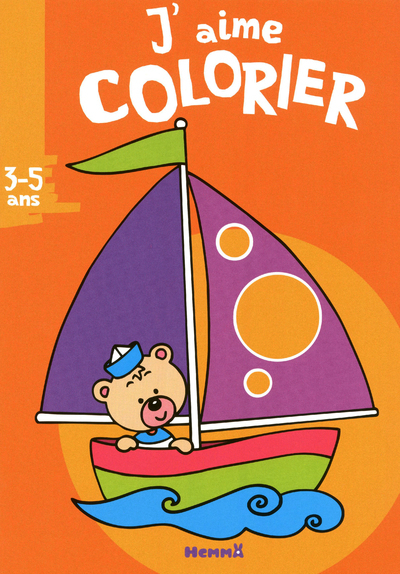 J'aime colorier (3-5 ans) (Voilier)