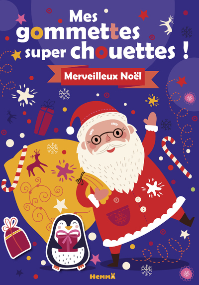 Mes gommettes super chouettes ! Merveilleux Noël !