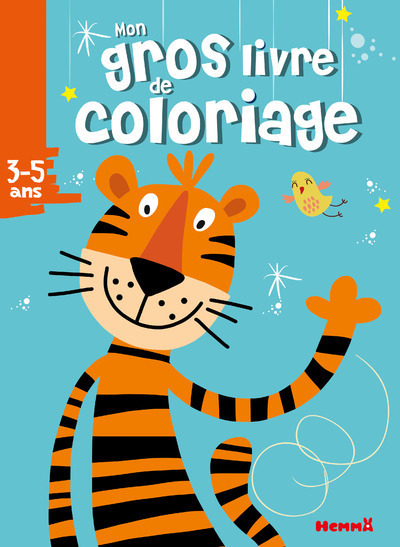 Mon gros livre de coloriage (3-5 ans) (Tigre)
