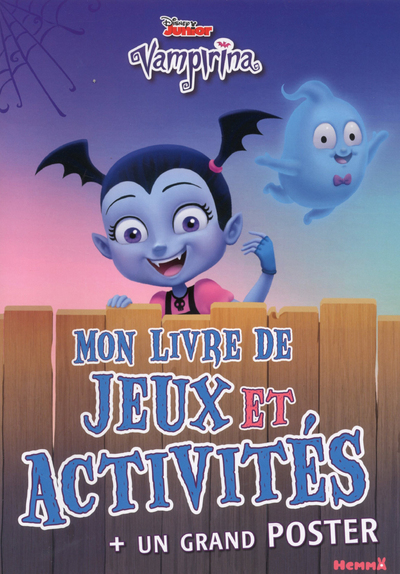 Disney Vampirina Mon livre de Jeux et Activités + un grand poster
