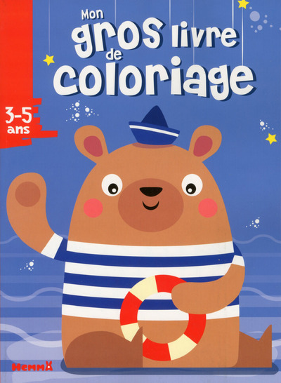 Mon gros livre de coloriage (3-5 ans) (Ours marin)