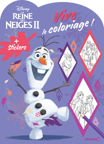 Disney La Reine des Neiges 2 - Vive le coloriage ! (Olaf)