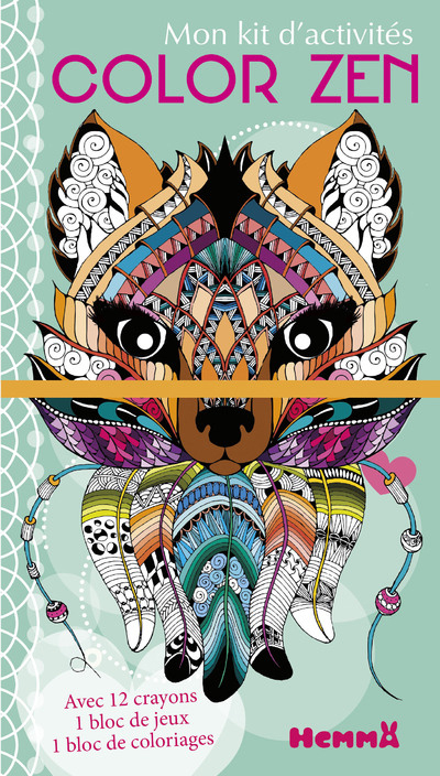 Mon kit d'activités - Color Zen (Renard)