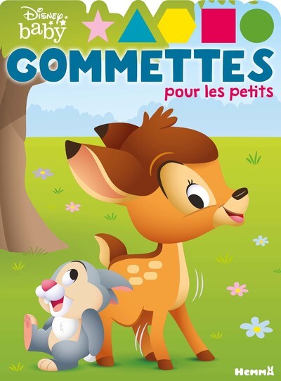 Disney Baby - Gommettes pour les petits (Bambi et Panpan)
