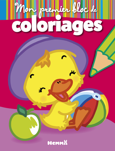 Mon premier bloc de coloriages (Vive les vacances)