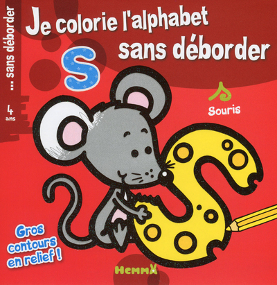 Je colorie l'alphabet sans déborder (souris)