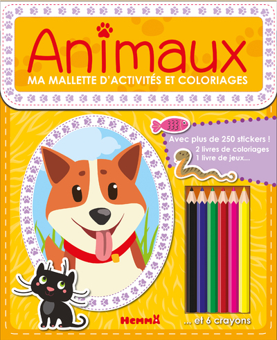 Ma mallette d'activités et coloriages animaux