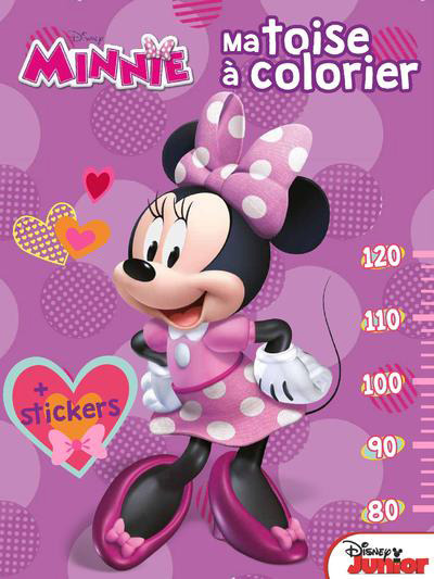 Disney Minnie Junior Ma toise à colorier