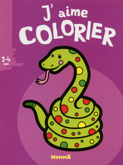 J'aime colorier (2-4 ans) (Serpent)