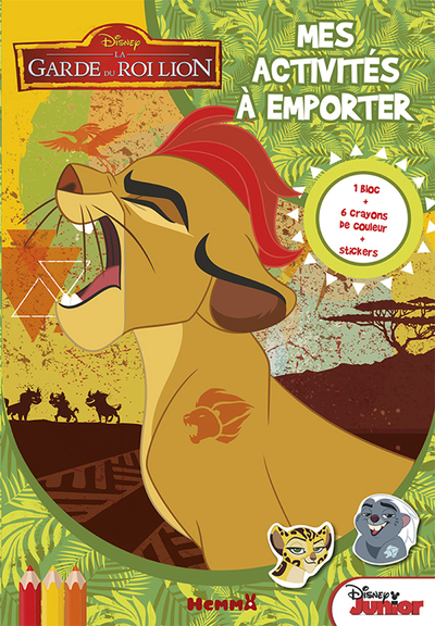 Disney La Garde du Roi Lion Mes activités à emporter