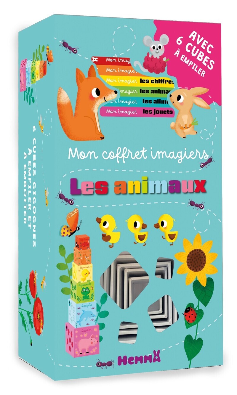 Mon coffret imagiers - Les animaux
