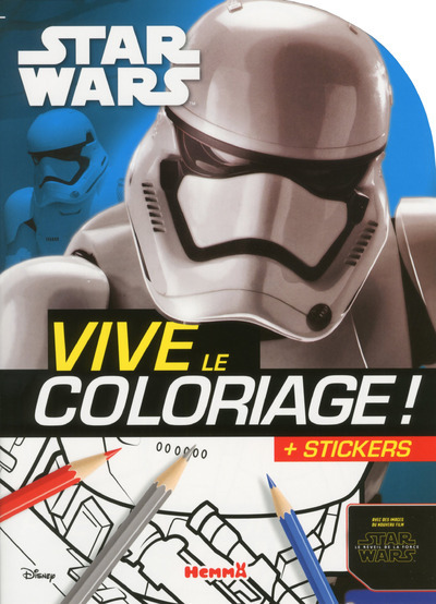 Disney Star Wars Le Réveil de la Force Ep VII vive le coloriage (Stormtrooper)