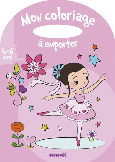 Mon coloriage à emporter (4-6 ans) (Fille)