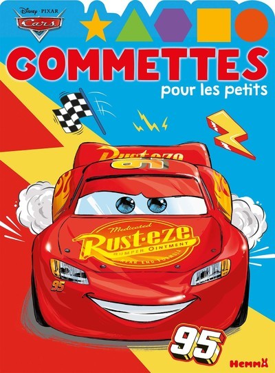 Disney Pixar Cars - Gommettes pour les petits