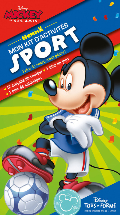 Disney Mickey Sport Mon kit d'activités