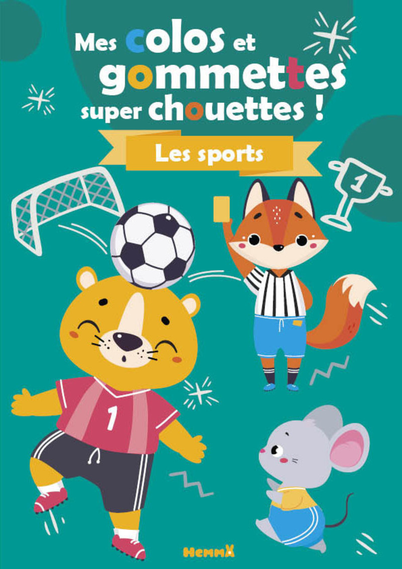 Mes colos et gommettes super chouettes ! Les vacances