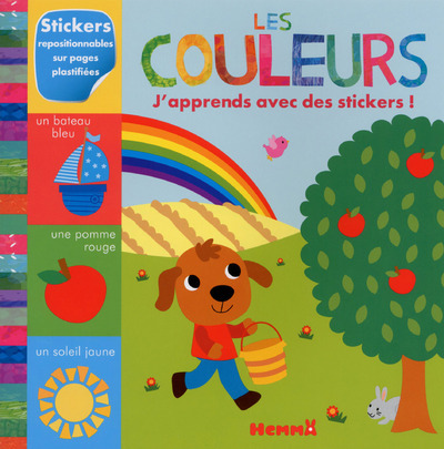 Les couleurs J'apprends avec des stickers !