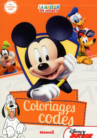 La maison de Mickey Coloriages codés