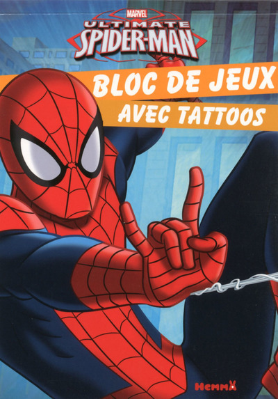 Marvel Ultimate Spider-Man Bloc de jeux avec tattoos