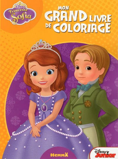 Princesse Sofia Mon grand livre de coloriage