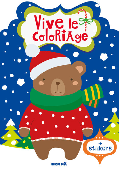 Vive le coloriage (Noël)