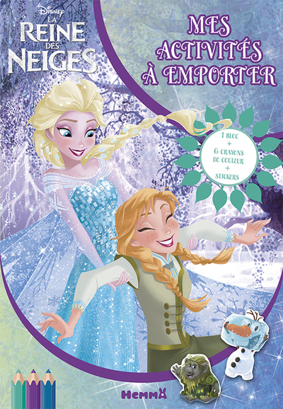 Disney La Reine des Neiges Mes activités à emporter