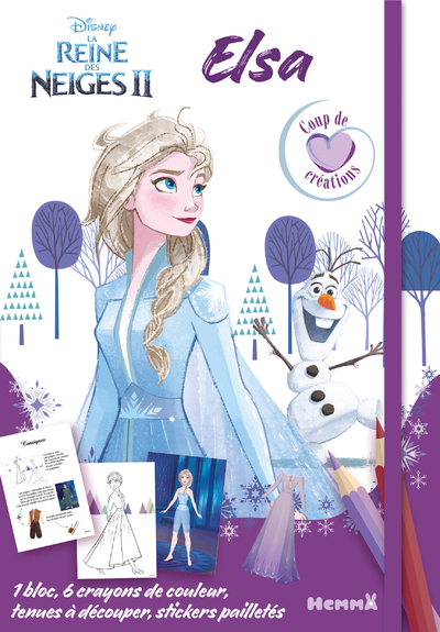 Disney La Reine des Neiges 2 - Elsa - Coup de coeur créations